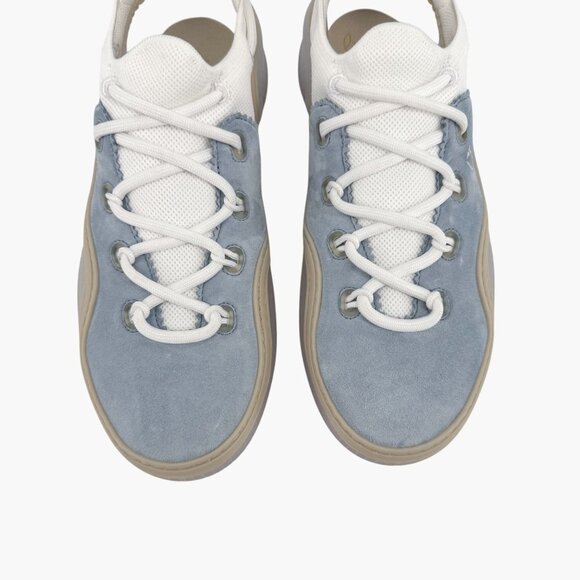 Christian Louboutin Arpoador Blue Drawstring Sneaker Size 39.5 US 9.5 Women's 07 - Picture 5 of 15